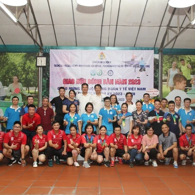 Giải giao hữu thể thao năm 2023 chào mừng thành công Đại hội 77Win nhận 77k ngành Y tế lần thứ XIV, nhiệm kỳ 2023-2028